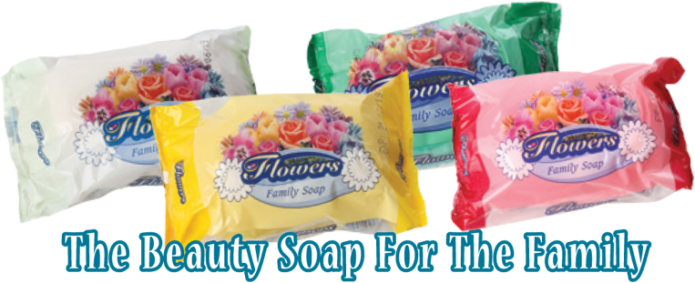 Flowers family soap