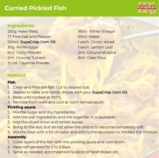Curried Pickle Fish