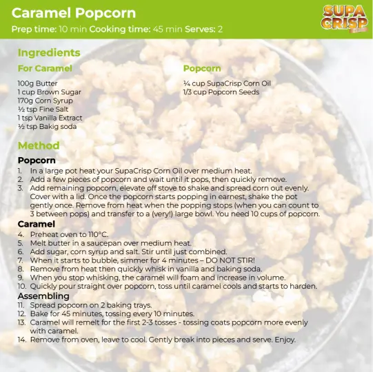 Caramel Popcorn