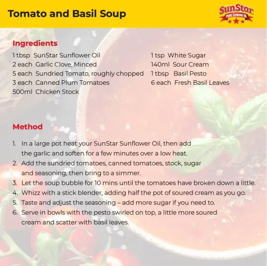 Tomato and Basil Soup