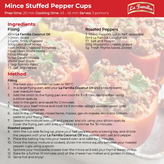 Stuffed Pepper Cups