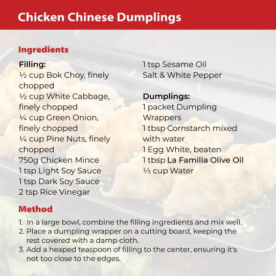 Chicken Chinese Pan Fried Dumplings
